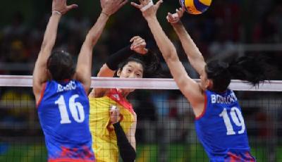 中國女排3:1勝塞爾維亞隊 奪得金牌