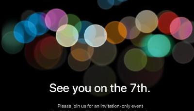 蘋果發出邀請函 新iPhone將于9月7日發布