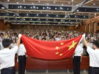 2016.9.6新教师宣誓仪式暨优秀教师事迹报告会照片