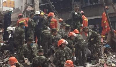 浙江溫州市區(qū)4間民房倒塌 事故原因調(diào)查中