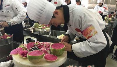 以赛促教促学！青岛烹饪学校2016年“鲁商凯悦杯”技能大赛学生展风采