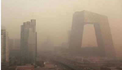 全國多地元旦迎霧霾天氣 京津冀霾明天短暫減弱