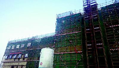 青岛中学预计4月底竣工