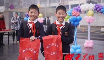 讲述春天里美丽故事 2017立新小学开学典礼“春意盎然”