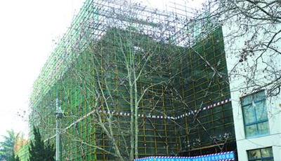 南京路小学新教学楼主体封顶