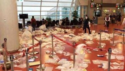 黨報：濟州機場垃圾遍地不能只怪中國游客
