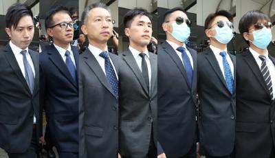 香港警察毆打占中者案：七名警察被判入獄兩年