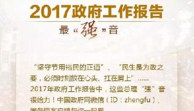 2017政府工作報告最“強”音