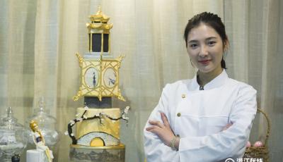 真會玩！杭州美女把西湖十景搬上翻糖蛋糕