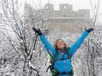 春雪映長城 江河裹銀裝