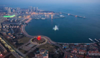 膠州灣畔"新區(qū)"初露嬌容 看城市新布局樓市新格局