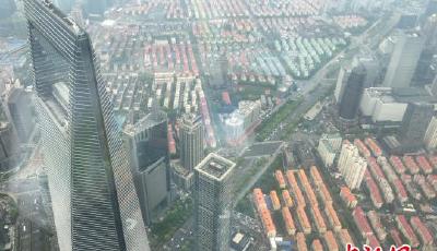 中國第一高樓546米上海之巔觀光廳正式開放(圖)