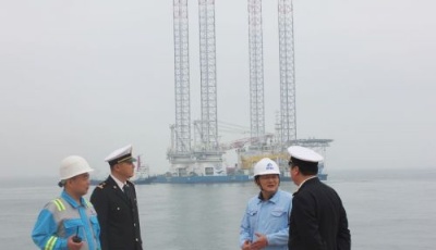 我國首個(gè)110米桁架式自升式海工平臺(tái)出口阿聯(lián)酋