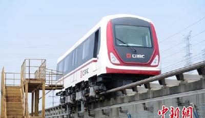 新一代中低速磁浮列車完成時速120公里試驗