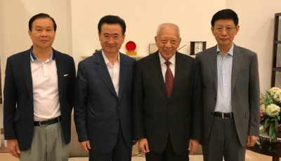 萬達集團：王健林近日在香港拜會前特首董建華