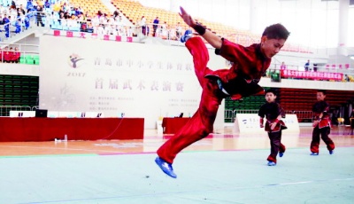 武术首次纳入青岛中小学体育联赛