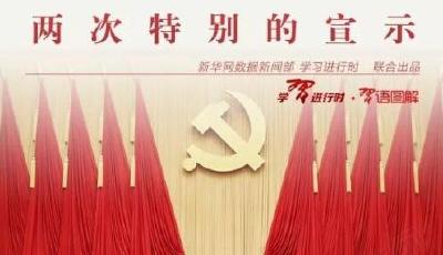 兩次特別的宣示 