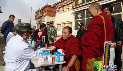 【領航新征程】寺院里來了“活菩薩”