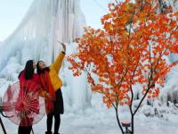 冬至太行：銀裝素裹 分外妖嬈