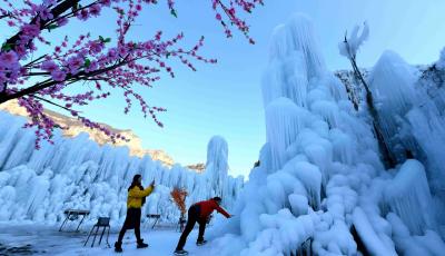 冬至太行：銀裝素裹 分外妖嬈