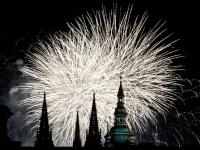 煙花點(diǎn)亮布拉格