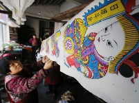 忽而又是新春至 楊家埠年畫趕印忙