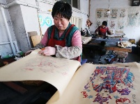 忽而又是新春至 楊家埠年畫趕印忙