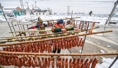 離年日近！ 傳統(tǒng)鄉(xiāng)村美食“迎新春”
