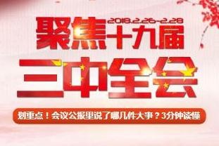 聚焦十九屆三中全會