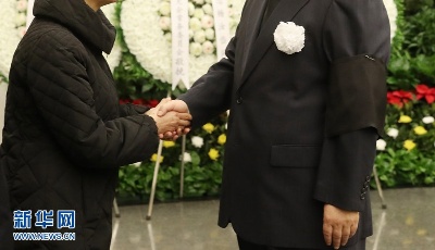 楊汝岱同志遺體在京火化