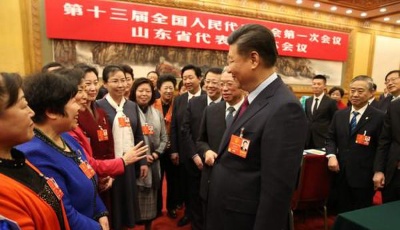 在這里，總書記和基層書記面對(duì)面