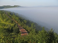 寧夏彭陽：最美旱作梯田 云海宛如仙境