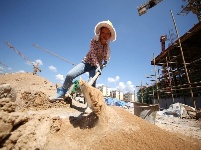 高溫下的勞動者