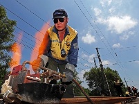 高溫下的勞動者