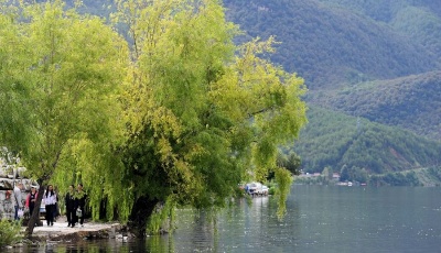 瀘沽湖美景如畫