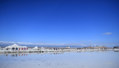 “天空之鏡”——茶卡鹽湖
