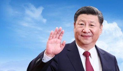 習近平就朝鮮國慶70周年向朝鮮最高領導人金正恩致賀電