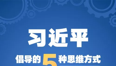 習近平倡導的五種思維方式