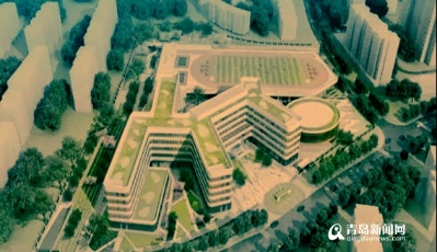 李沧君峰路中学正式开建 计划明年9月竣工