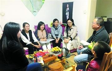 为爱敲门 岛城中小学集中家访