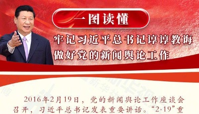 牢記總書記諄諄教誨 做好黨的新聞輿論工作