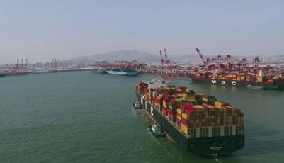 【微頭條】青島港把出海口“搬到”河南