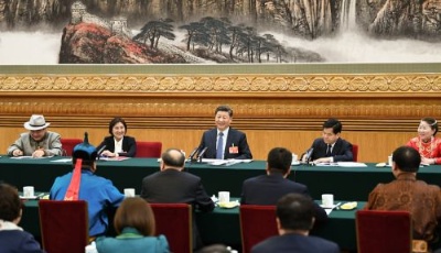 習近平參加內蒙古代表團審議