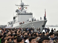 多國海軍艦艇開放日活動在青島舉行
