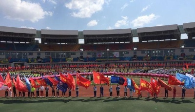 千名运动员角逐 全市中小学生田径运动会暨体育节启动