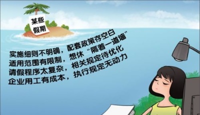 假期淪為“紙上福利”：有假不知道，知道也難休