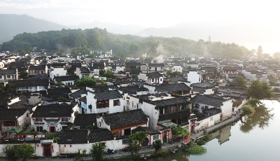 晨之皖南 景色迷人