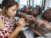 純手工景泰藍走出國門