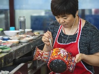 純手工景泰藍走出國門