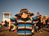 智利迎來日全食